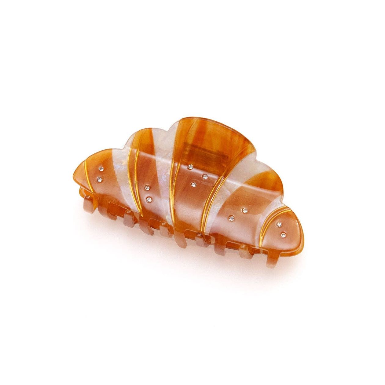 Croissant Hair Claw Clip