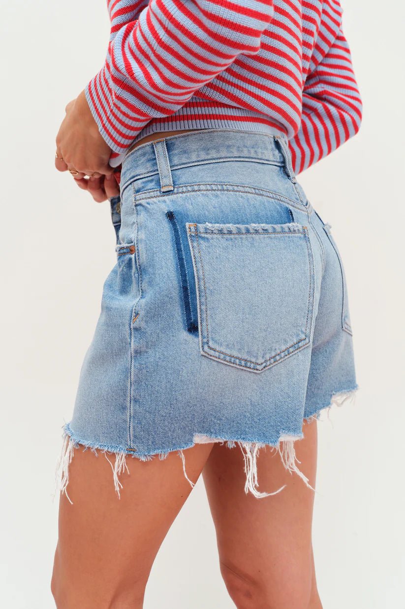 Rose & Lee Co Crossroads Jean Shorts, Pulse Denim Shorts