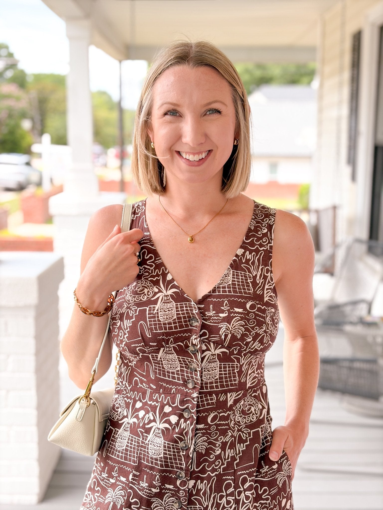 Rose & Lee Co Camila Dress, Flores by Marine Layer Casual Dresses