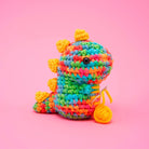 Fred The Rainbow Dinosaur Beginner Crochet Kit