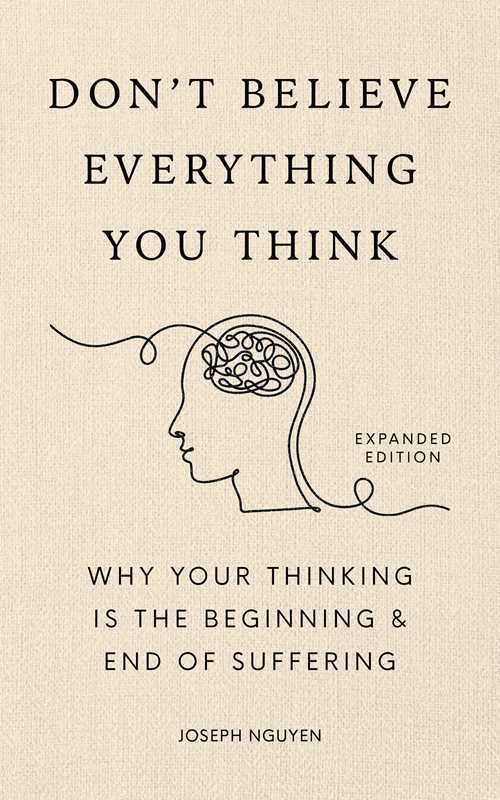 Rose & Lee Co Don't Believe Everything You Think Book Home & Gifts