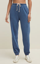 Indigo Blue Mineral Wash Joggers