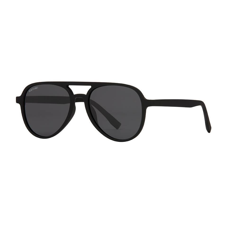 Rose & Lee Co Dunes Sunglasses, Soft Onyx + Smoke Polarized Lenses Accessories