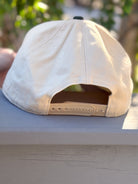 Rose & Lee Co DURHAM Arched Vintage Two-Tone Hat, Hunter Green/Cream Accessories