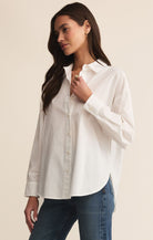 Elevated Top, White by Z Supply Ethical Women's Boutique Durham SC