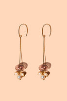 Rose & Lee Co Ella Dangle Earrings, 18k Gold Plated Earrings