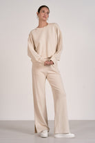 Rose & Lee Co Ellie Sweatshirt, Stone Sweatshirt & Hoodies