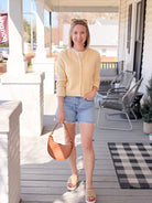 Rose & Lee Co Crossroads Jean Shorts, Pulse Denim Shorts