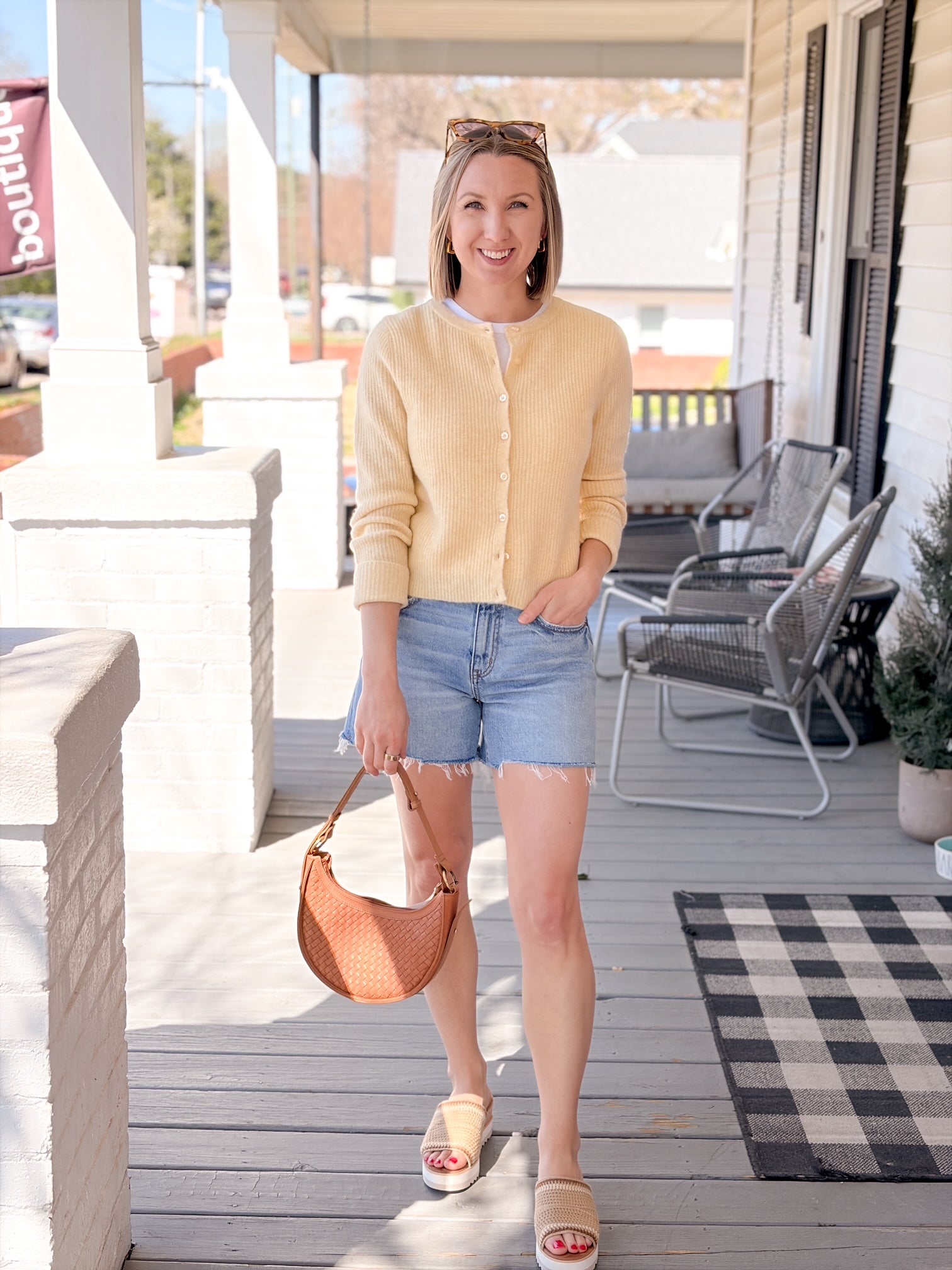 Rose & Lee Co Crossroads Jean Shorts, Pulse Denim Shorts