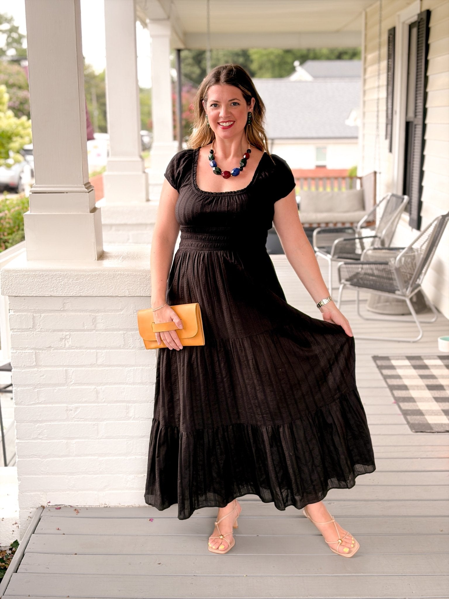 Rose & Lee Co Andrita Dress, Black Casual Dresses