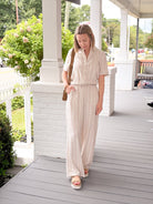 Rose & Lee Co Linno Top, Multi short sleeve