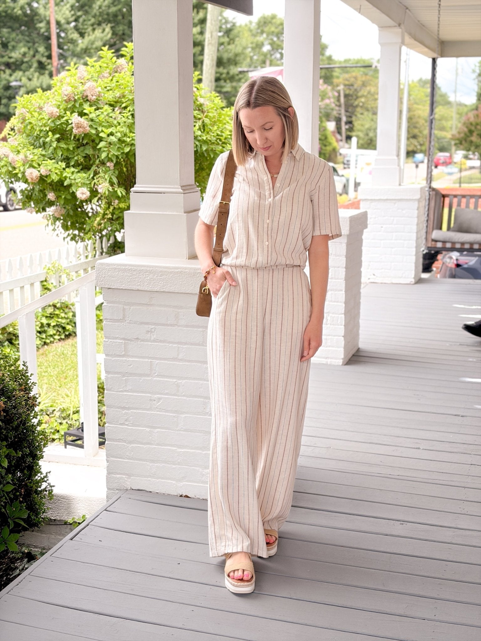 Rose & Lee Co Linno Pants, Multi Pants