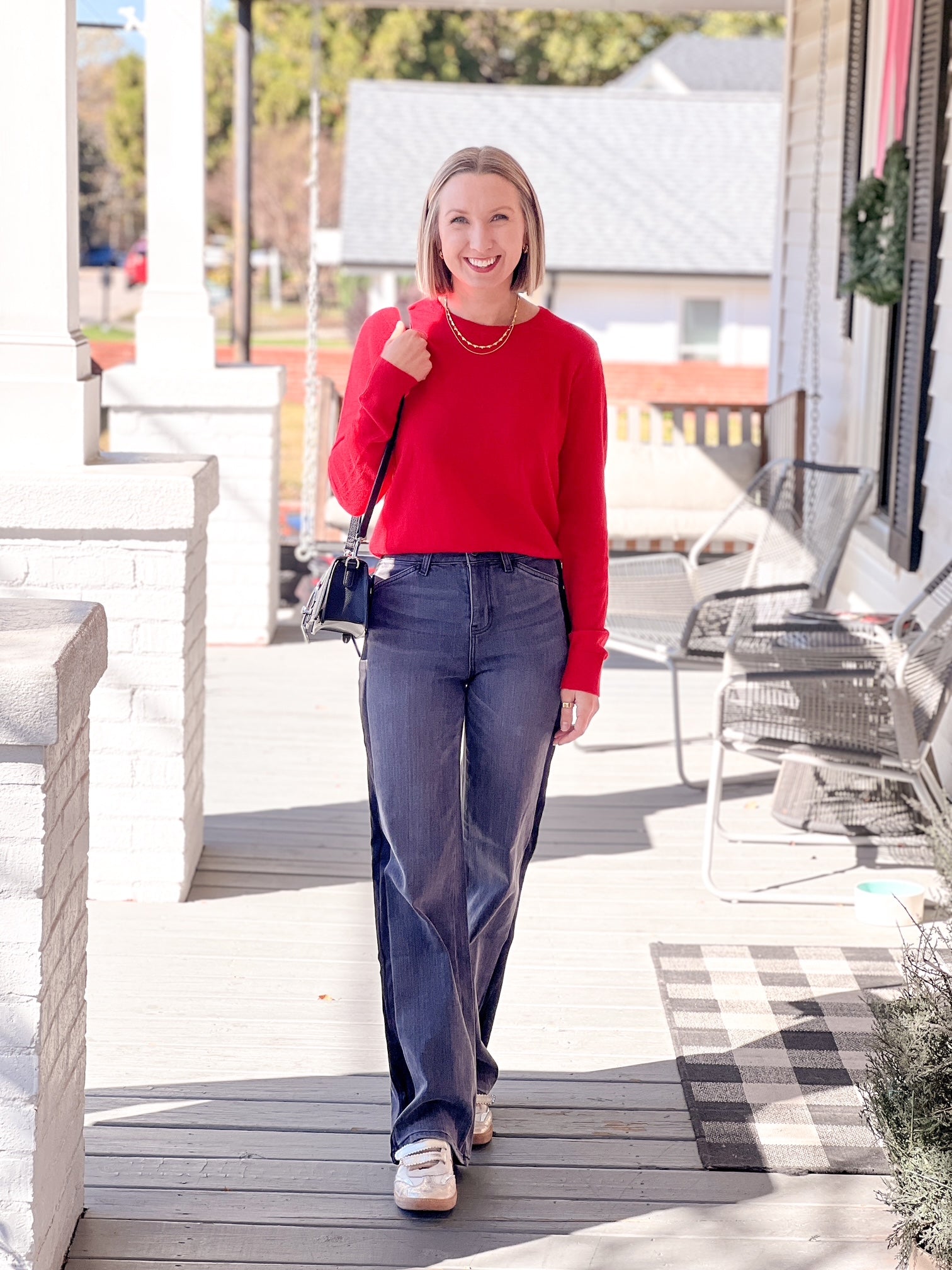 The Perfect Layer Sweater, Festive Red by Z Supply