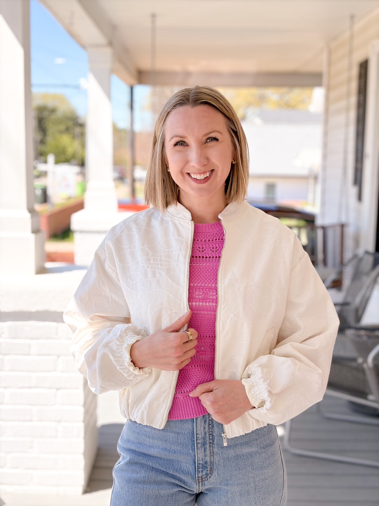 Rose & Lee Co Nicole Jacket, Beige by Mavi Jeans Jackets