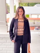 black blazer