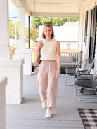 Rose & Lee Co Falakka Pants, Gingham Pants