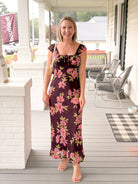 Rose & Lee Co Lucile Dress, Powder Pink Event Dress