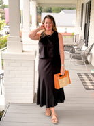 Rose & Lee Co Sloane Linen Tank, Black by Z Supply Tanks