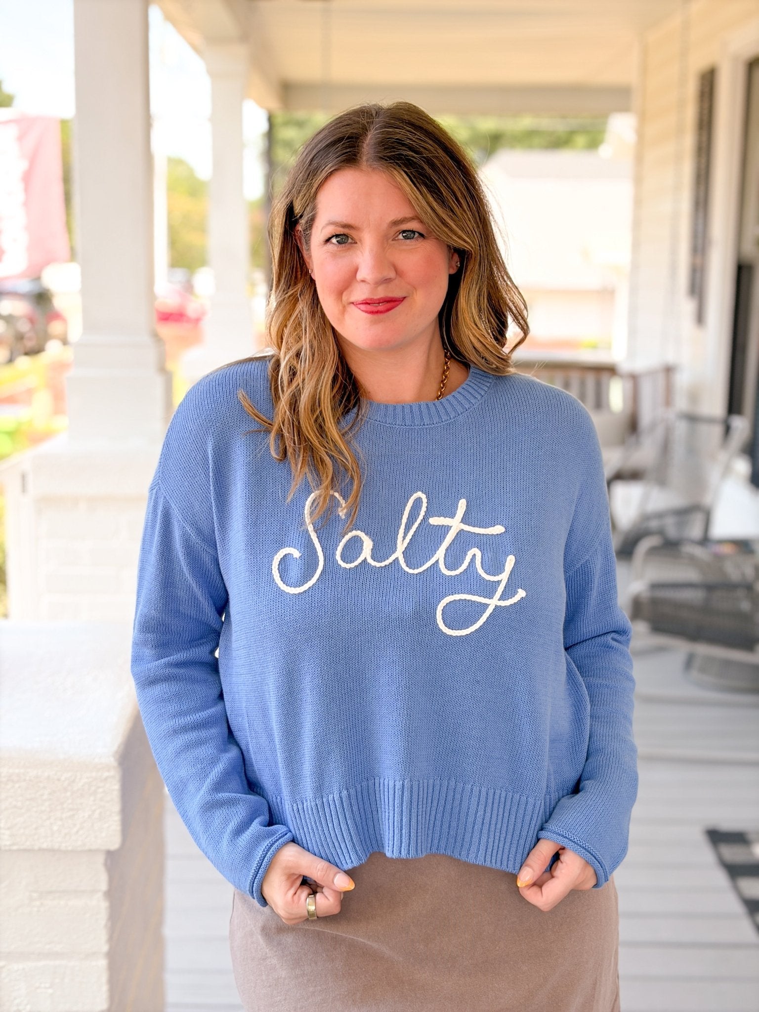 Rose & Lee Co Sienna Salty Sweater, Marina by Z Supply Sweaters