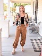 Rose & Lee Co Float On Pants, Toasted Coconut by Sanctuary Pants