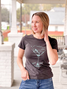 Vintage Black Graphic Short Sleeve Tee