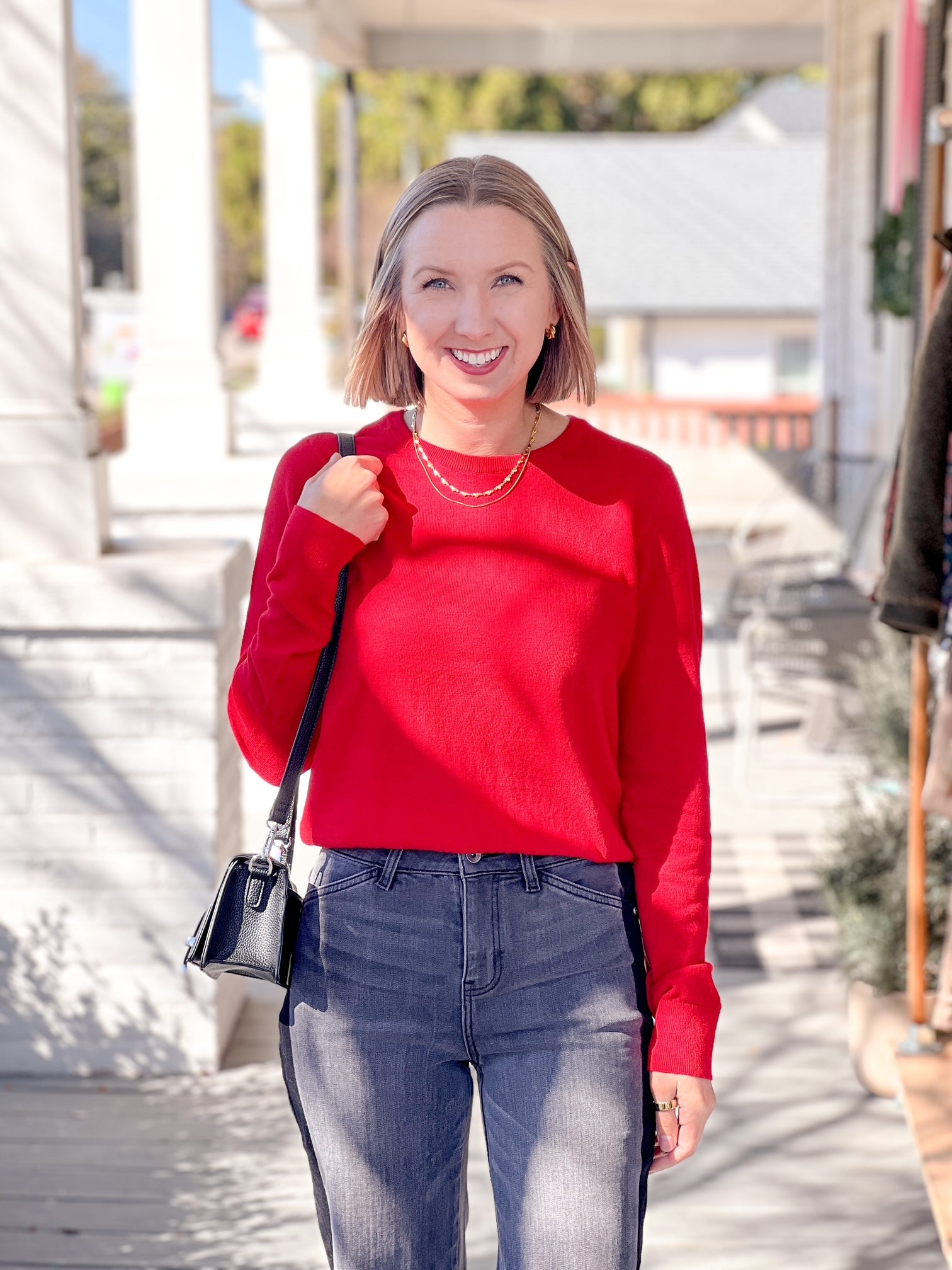 The Perfect Layer Sweater, Festive Red by Z Supply