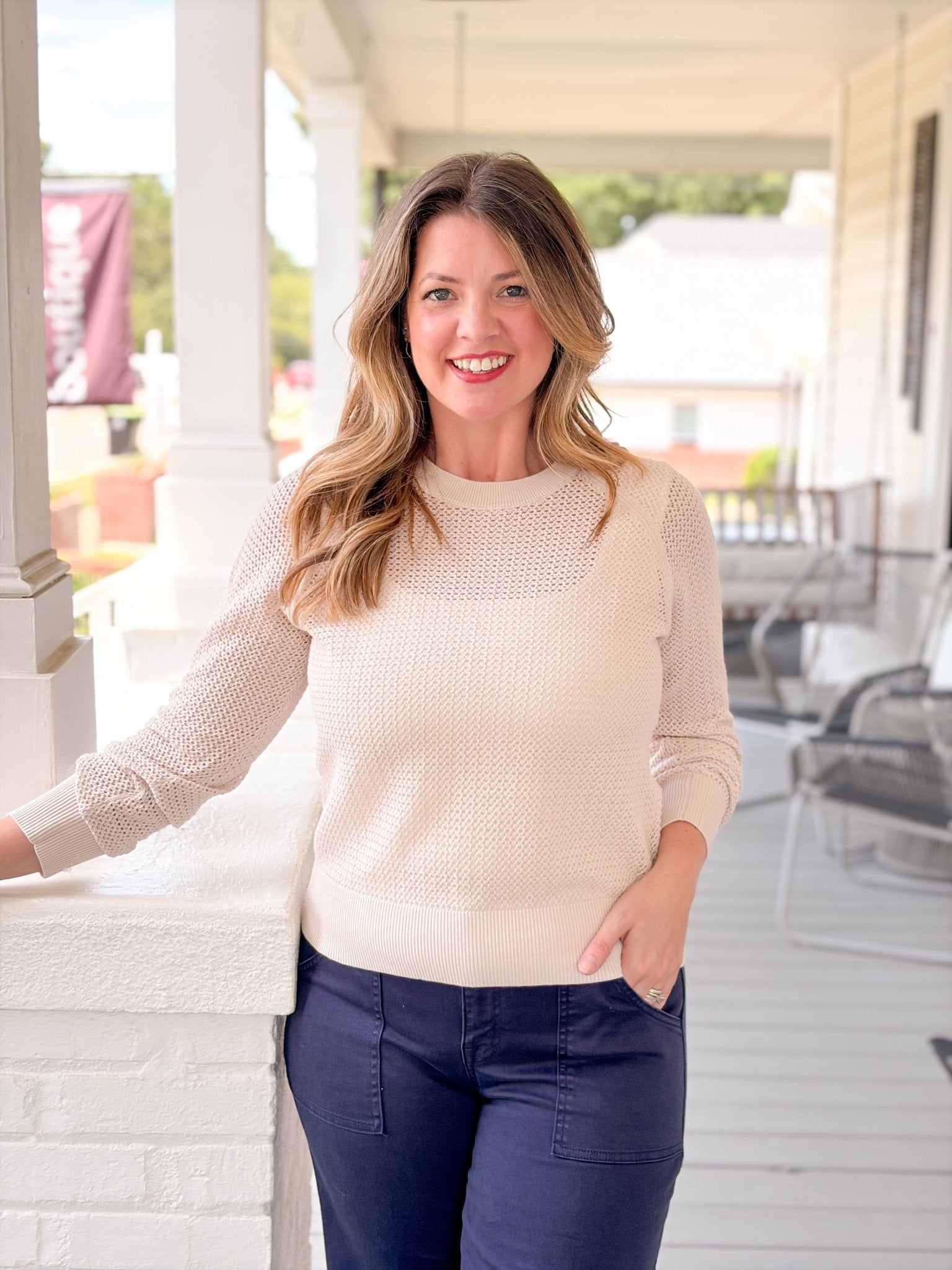 Rose & Lee Co Soleil Sweater, Dark Opal by Sanctuary Sweaters