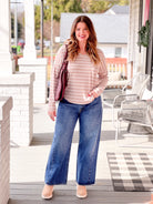 Dark Denim Barrel Jeans