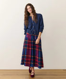 Navy Cable Knit Cardigan