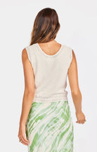 Rose & Lee Co Finn Tank, Cream Tanks