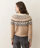 Neutral Fair Isle Cardigan