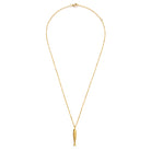Fish Gold Pendant Necklace
