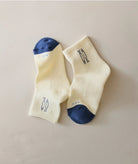 Rose & Lee Co Quarter Crew Socks, Fish by Marine Layer Accessories
