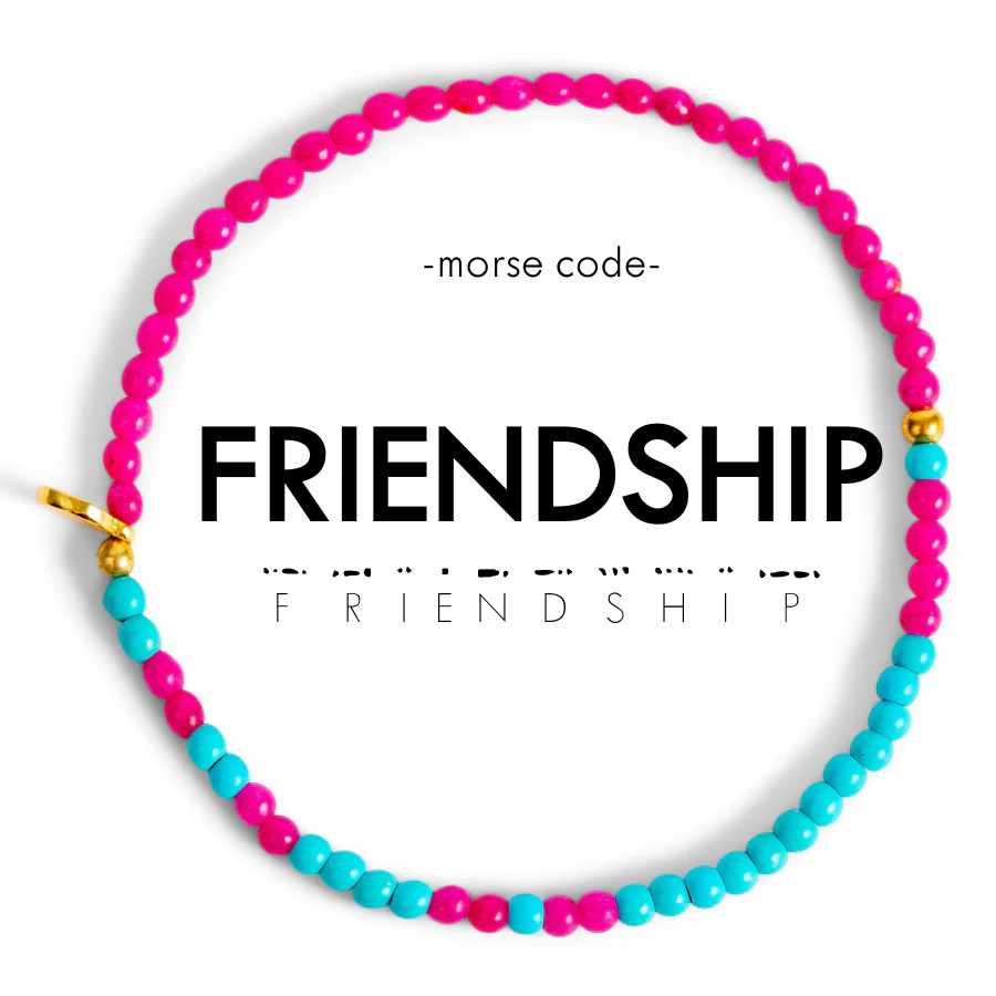 Morse Code Friendship Bracelet