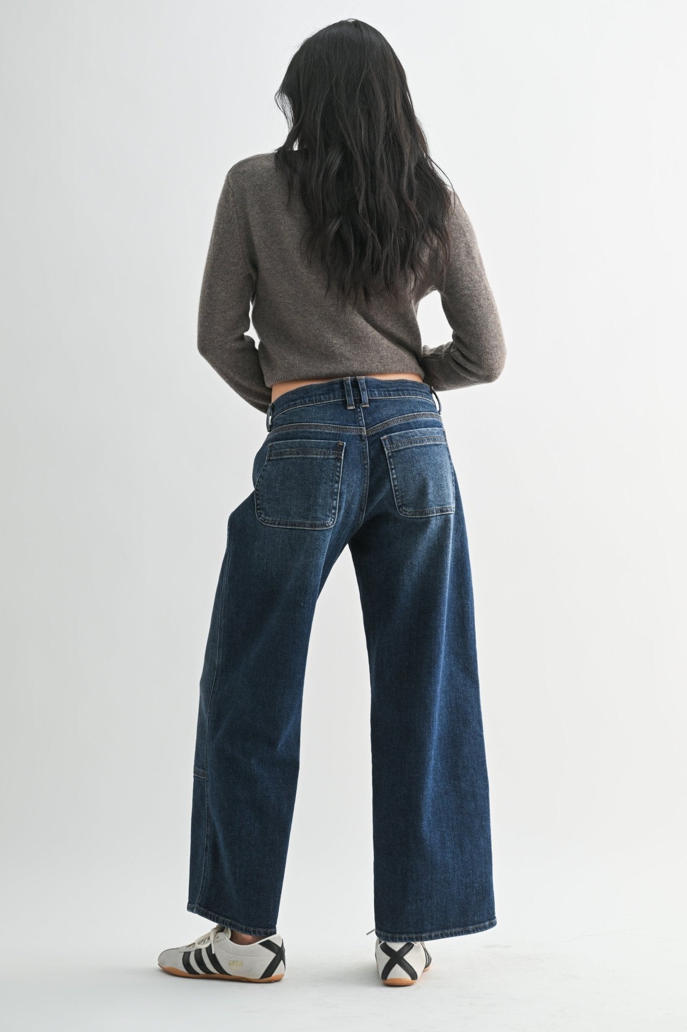 Rose & Lee Co Garden Jeans, Dark Denim Denim