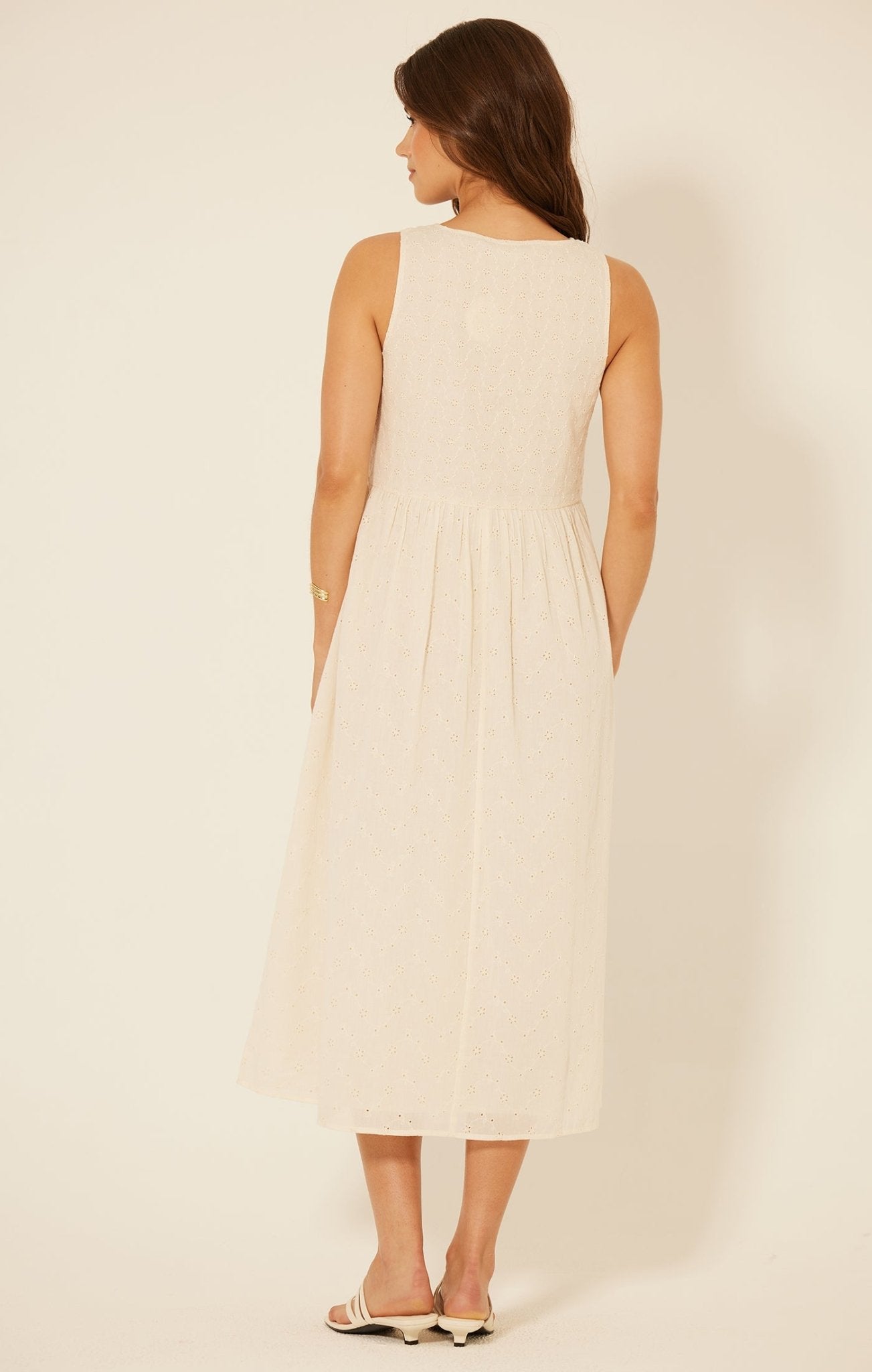 Rose & Lee Co Gibson Dress, Gardenia unknown