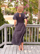 Rose & Lee Co Gigi Dress, Navy Polka Dot by Marine Layer Casual Dresses