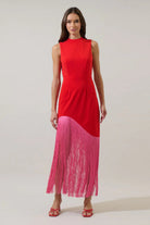 Rose & Lee Co Gigi Dress, Red/Pink Event Dress