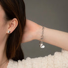 Rose & Lee Co Give Hope Earrings, Silver Earrings