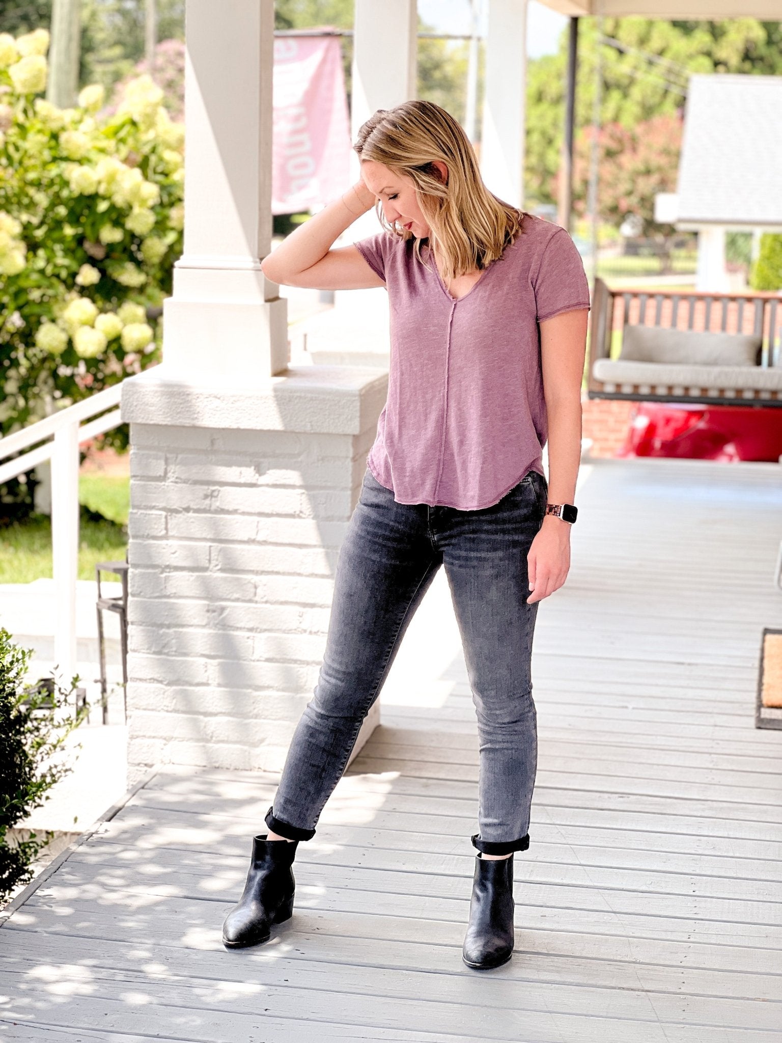 Rose & Lee Co Kathleen Jeans, Mid Grey by Mavi Jeans unknown