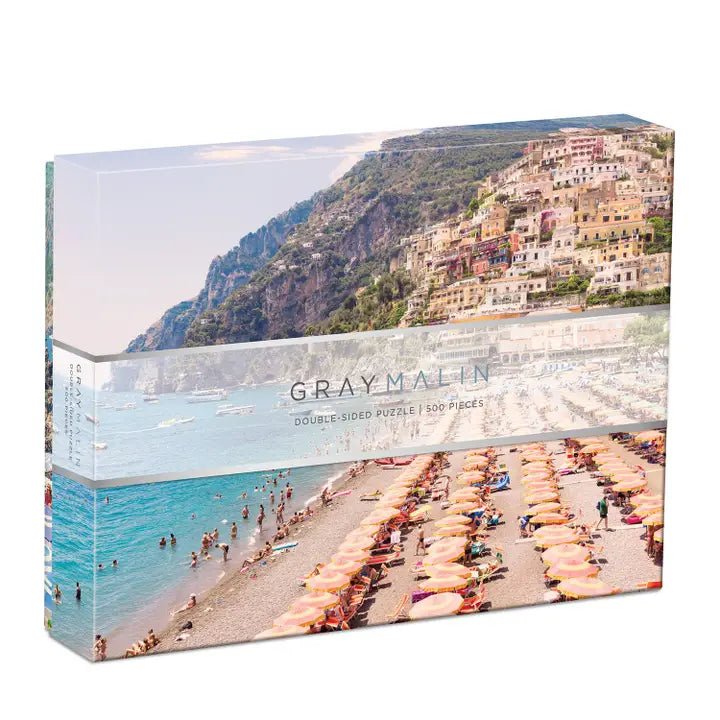 Rose & Lee Co Gray Malin Italy , 500 Double Sided Puzzle Home & Gifts