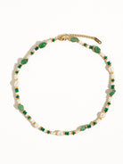 Rose & Lee Co Fern Necklace, Bohemian Pearl & Bead Necklaces