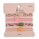 Rose & Lee Co Hair Tie Bracelet Set, Groove Accessories
