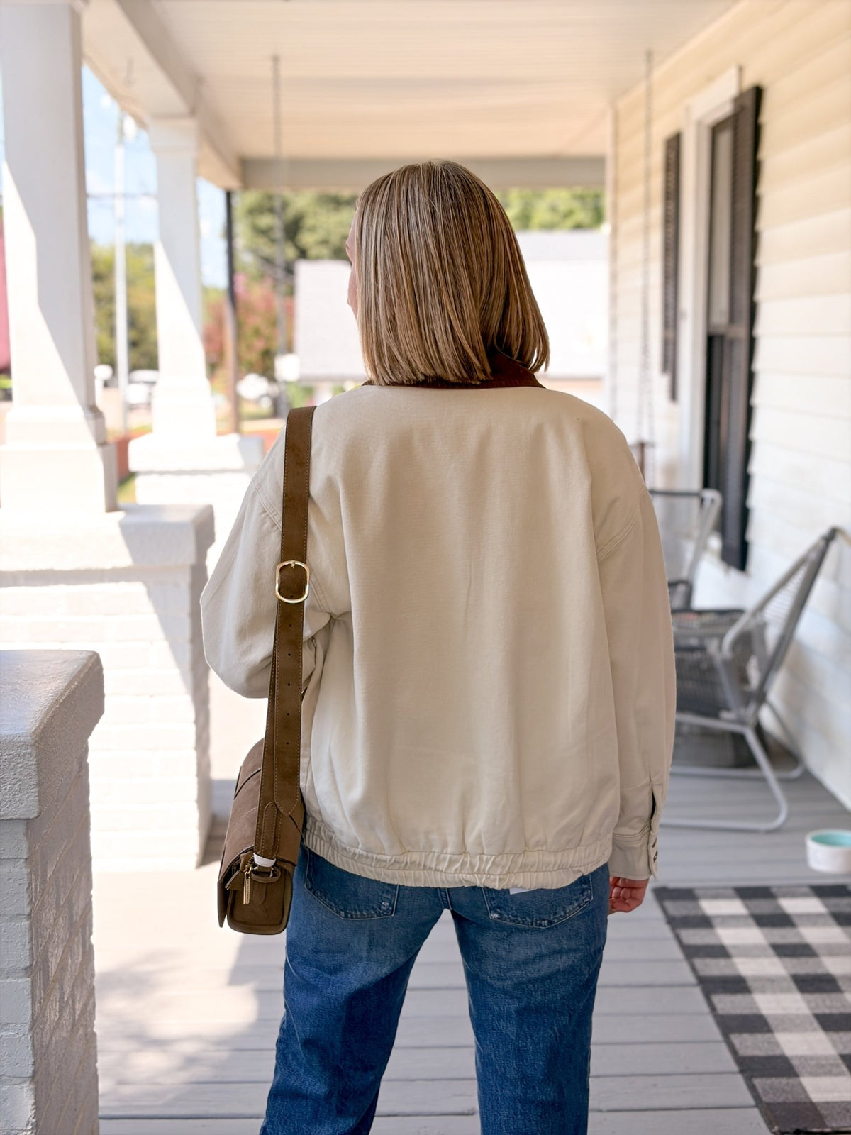 Rose & Lee Co Halli Jacket, Ecru Jackets