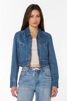 Rose & Lee Co Happy Blue Jacket, Senna Blue Jackets