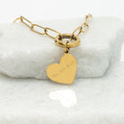 Rose & Lee Co Heart Of Mary Necklace, Gold Necklaces