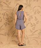 Rose & Lee Co Heaven Romper, Indigo/Tearose Romper