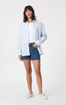 Rose & Lee Co Heidi Jean Shorts, Dark Shaded 90's by Mavi Jeans Denim Shorts