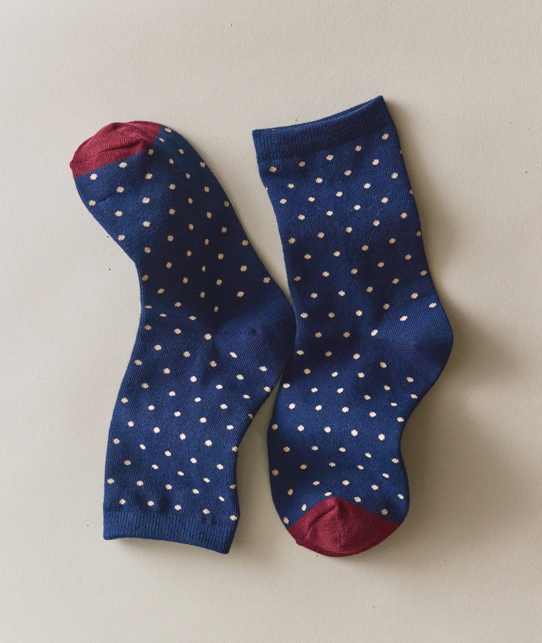 Rose & Lee Co Hi-Ankle Socks, Navy by Marine Layer Accessories