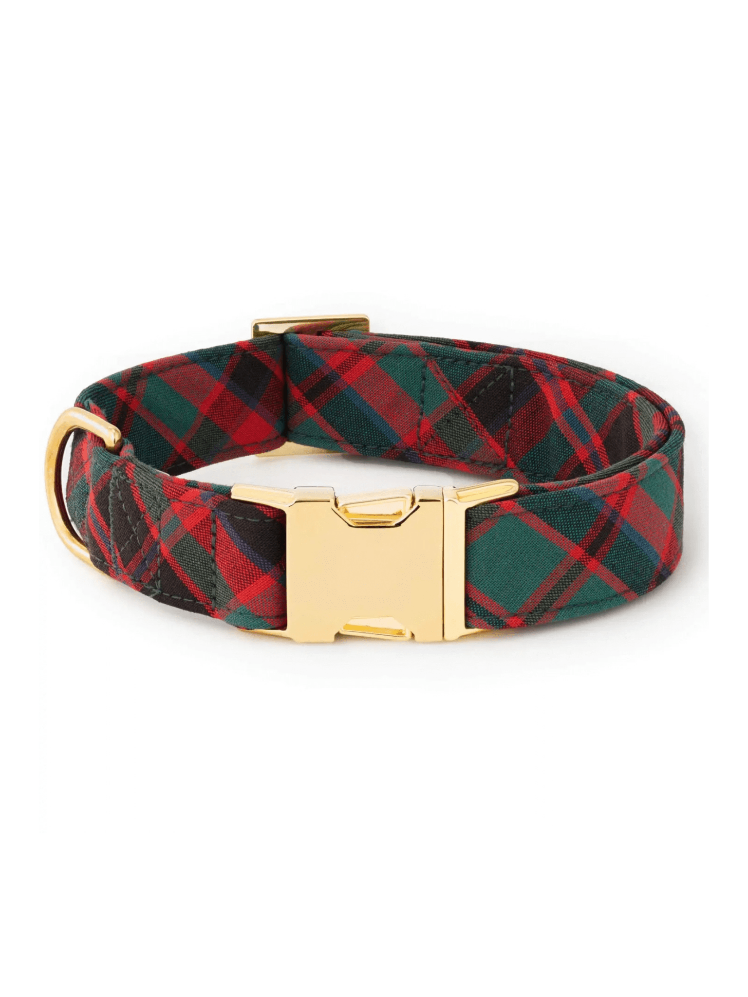 Rose & Lee Co The Foggy Dog Collar, Highland Plaid Pets